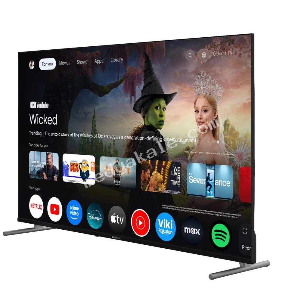 7 Serisi 75" 4K UHD Google TV - A 775 C Smart TV