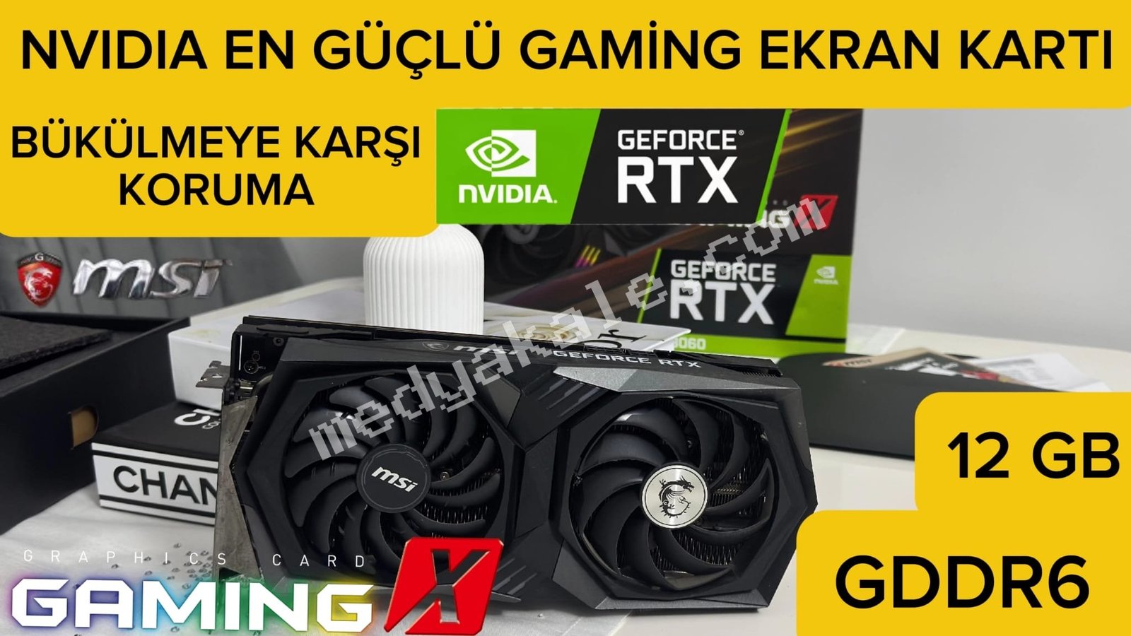 12 Gb MSI GeForce RTX 3060