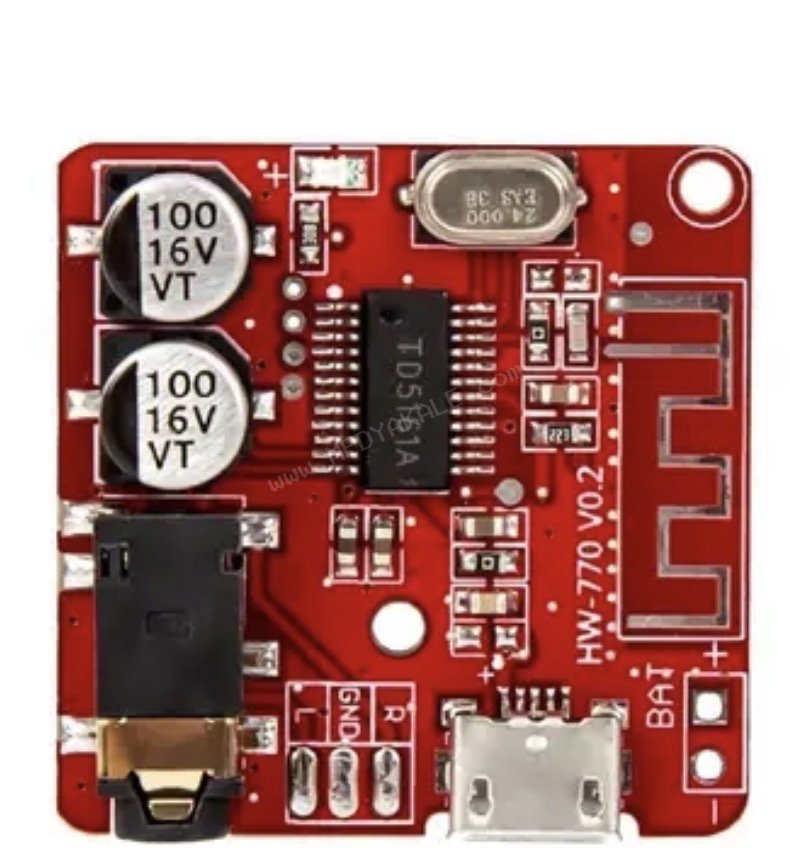 Bluetooth 4.1 Alıcı - Kablosuz Stereo Müzik Modülü